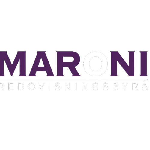 Maroni redovisningsbyrå logotype